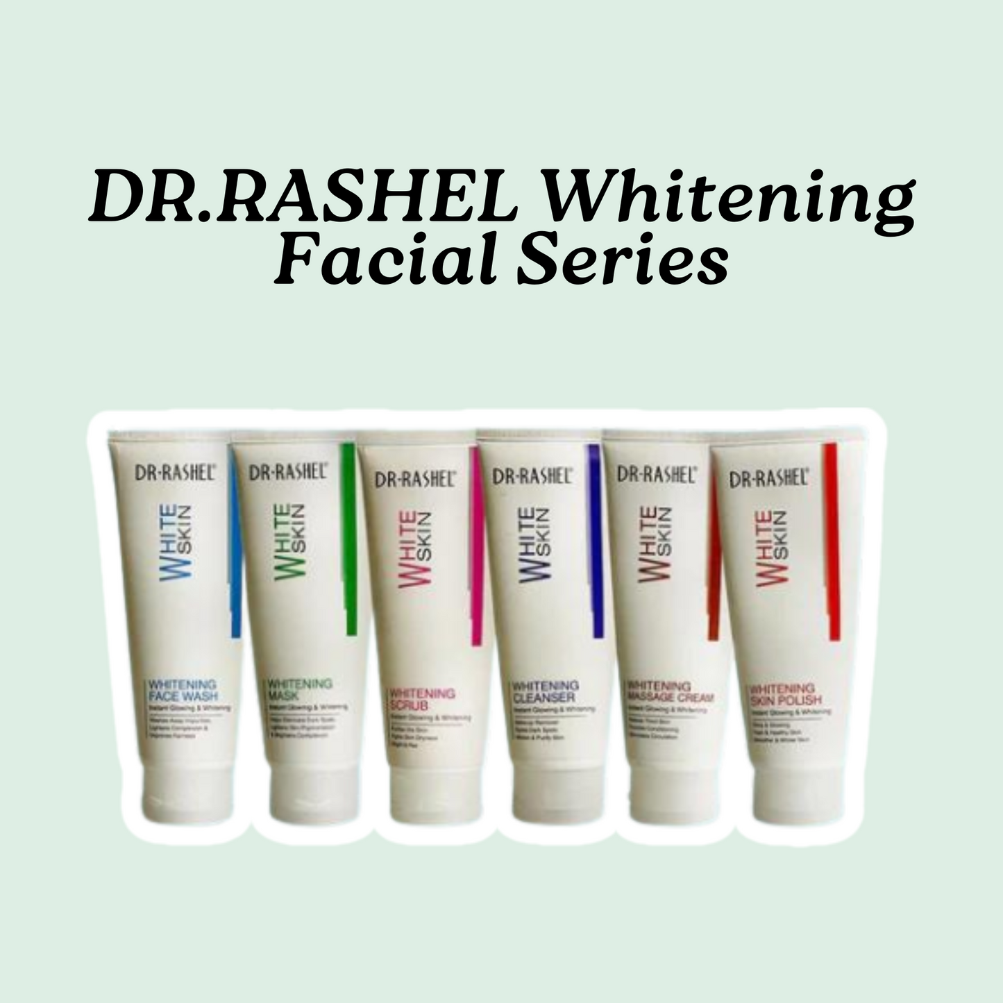 DR.RASHEL Whitening Facial Series (200ml/tube)