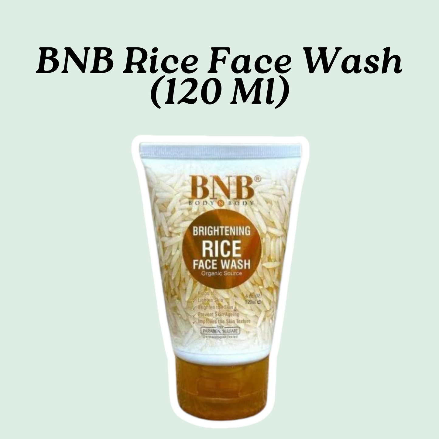 BNB Rice Face Wash (120 Ml)